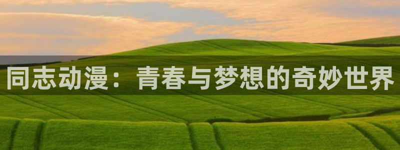 风车动漫 专注动漫的门户网站：同志动漫：青春与梦想的奇妙世界
